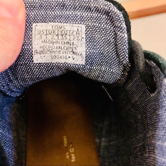 TOMS Black Suede Dessert Wedge Booties - Picture 5 of 5